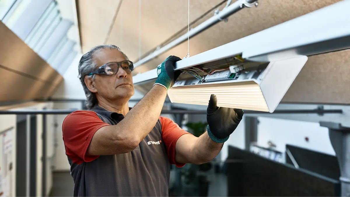 Beleuchtungssanierung Universität Liechtenstein